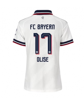 Bayern Munich Michael Olise #17 Maglia Gara Trasferta Repliche 2026-27 Donna Maniche Corte Bayern Munich Michael Olise #17 Maglia Gara Trasferta Repliche 2026-27 Donna Maniche Corte